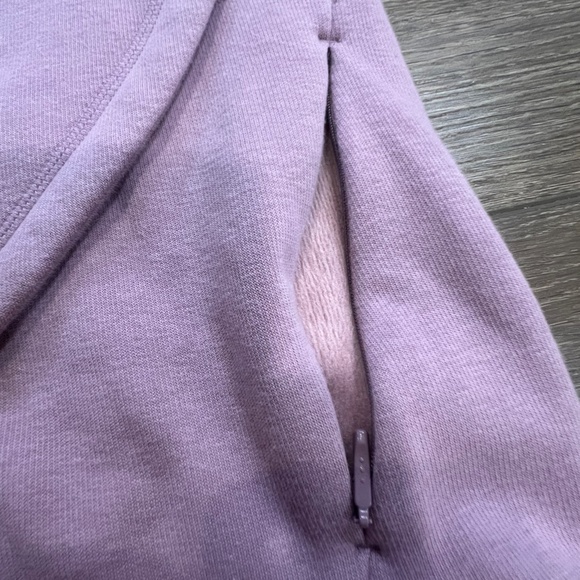 Athleta Cozy Karma Asym Pullover Womens EUC Size Small, Mauve Pink - Picture 5 of 13
